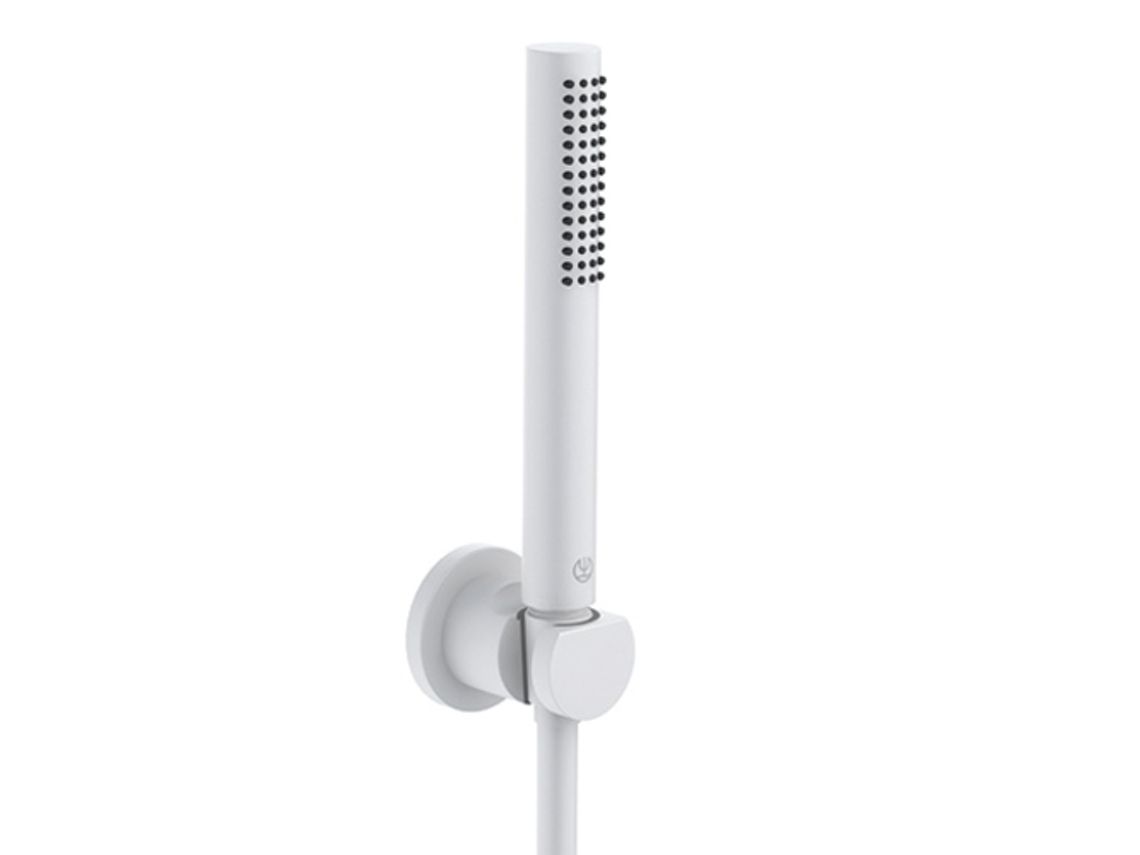 Nova Fonte Conjunto De Duche De Banho Purista 1s, 2085053 15, Cor Branco Mate Kludi