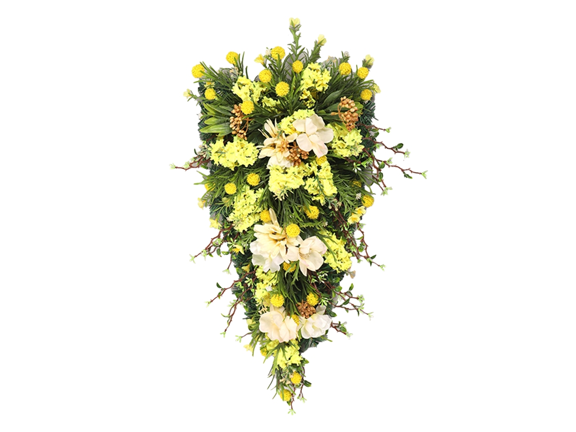 Laxiscreed Arranjo Floral Artificial De 55cm Para Decoração De Parede Com Tulipas