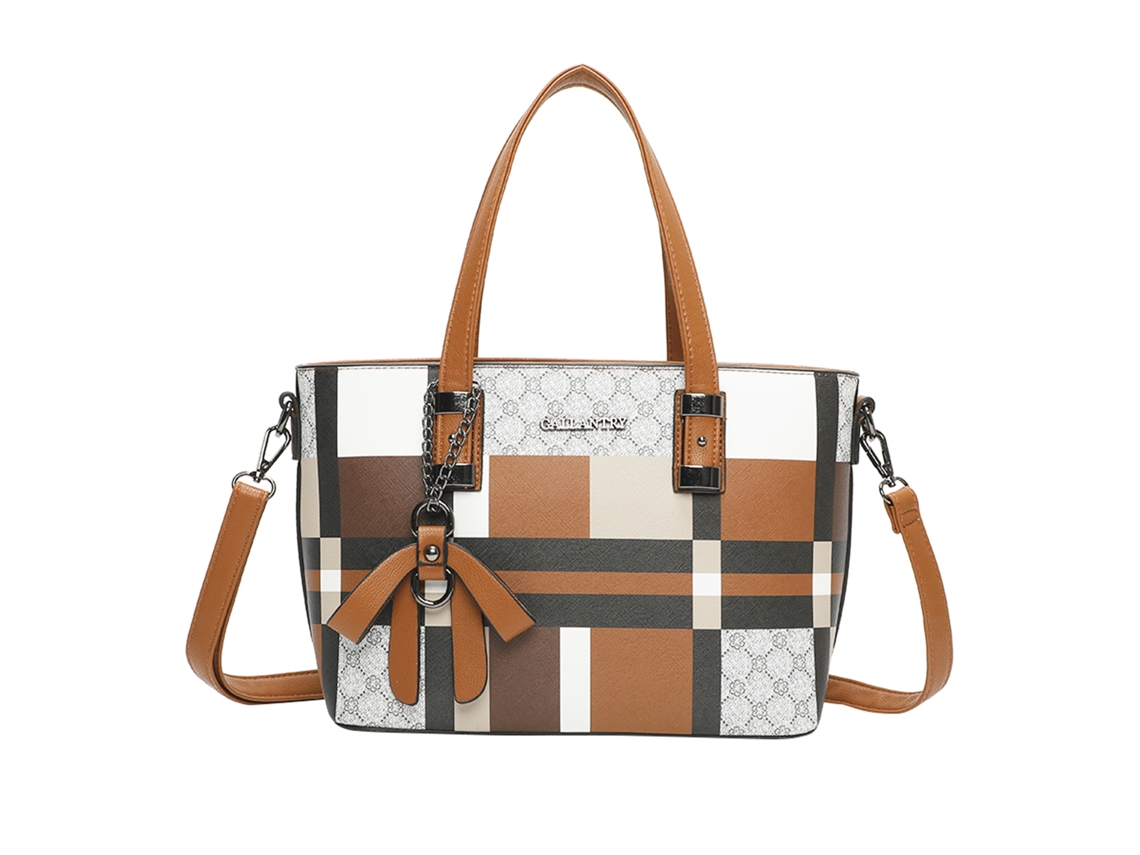 Saco Tote Para Mulher Com Nó Decorativo E Alça De Ombro