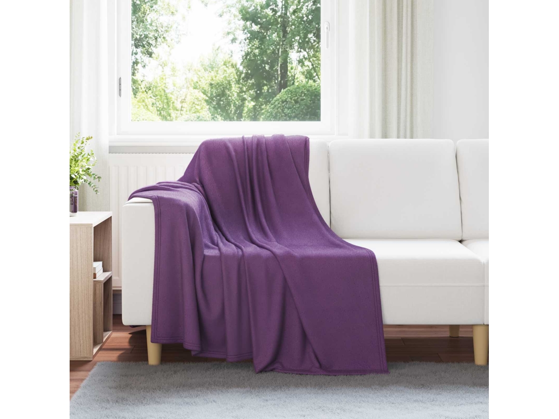 Vidaxl Cobertores De Sofá 24 Unid. Roxo 170 X 130 Cm 7.43 Kg Lã