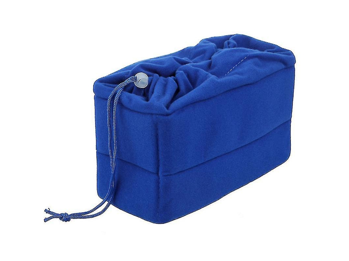 Nova Bolsa Protetora Para Câmera Dslr Slr À Prova De Choque Com Divisória Acolchoada De Veludo Brilvibera