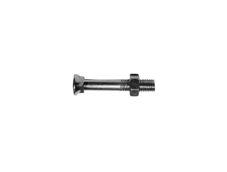 Caixa Com 50 Parafusos De Arado De Aço 12x90mm Bicro 8.8 Din 608 Espiroflex