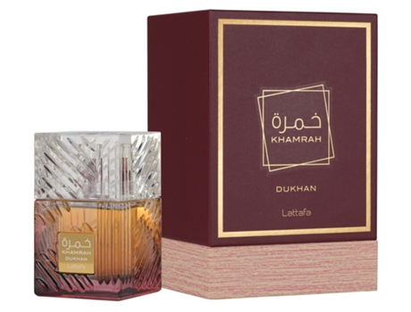 Perfume Clássico Khamram Para Homens E Mulheres Com Fragrância Duradoura (caixa De Madeira Cor De Vinho, 100 Ml)