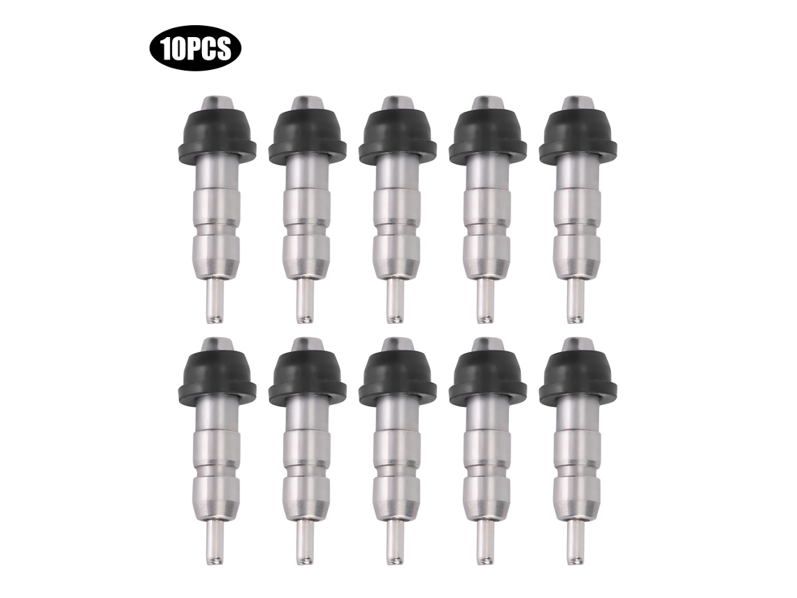 10pcs Niple de Água Automático Inoxidável para Galinhas Aves Equipamento de Bebedouro S/MARCA