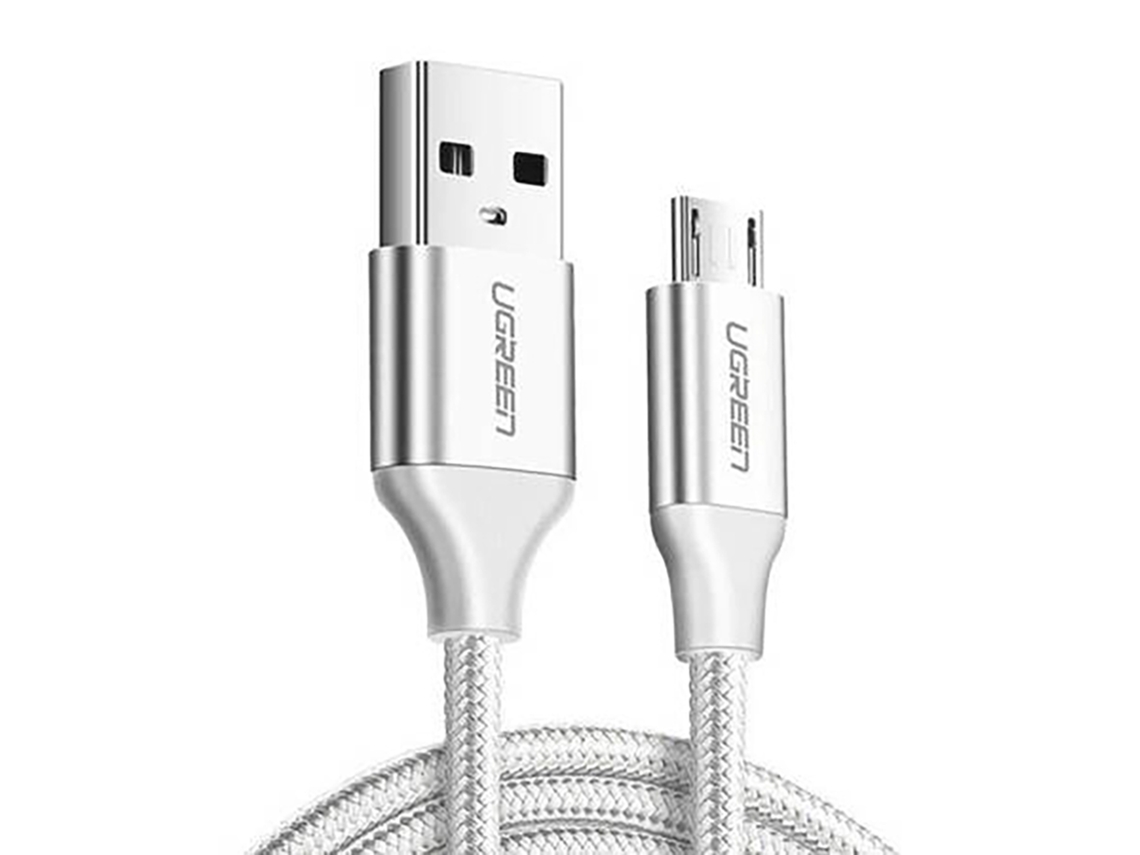 Cabo High Speed Usb To Micro Ugreen Branco