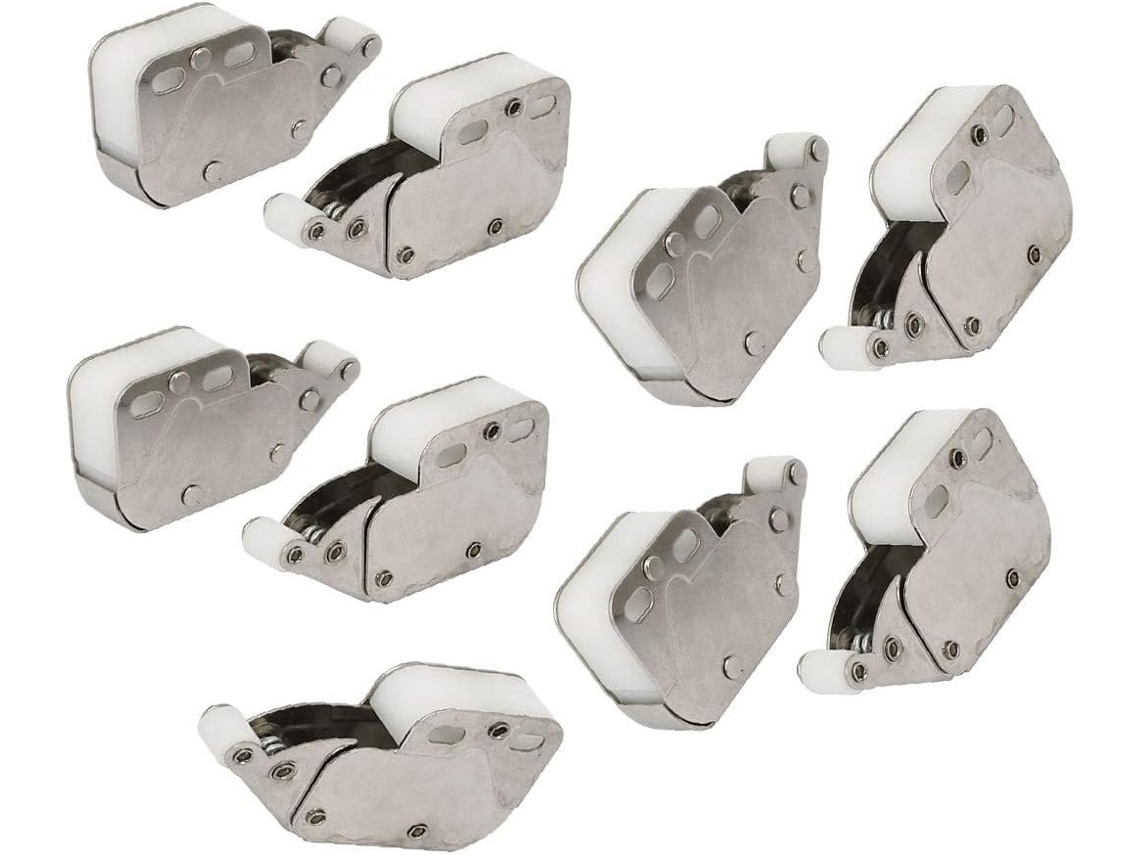Novo Lon0167 50mmx28mmx11mm Trava De Porta Pressão Com Abertura Automática, Confiável E Eficaz, Com Ponta Sensível Ao