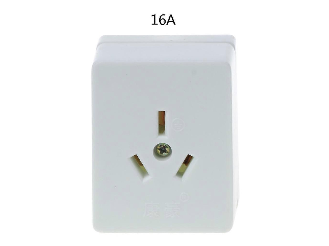Protetor Contra Surtos De Tomada De Parede Ac250v 10a/16a, Régua De Energia Com 3 Pinos. Olysi Shop