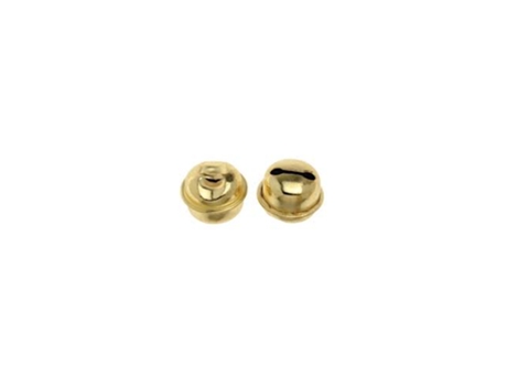 Saco 8 Peças de Sinos Dourados 15 Mm