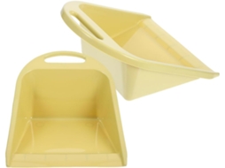 Conjunto De 2 Pás Lixo Plástico Para Mesa Fáceis Limpar E Práticas Usar