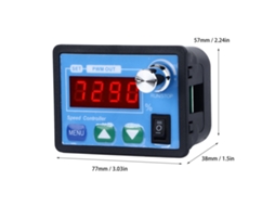 Controlador De Velocidade Para Motor Dc Laxiscreed Com Display Digital E Ajuste De Avanço E Reversão