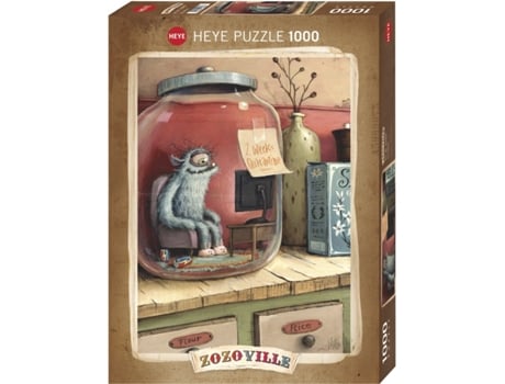 Puzzle 1000 peças Zozoville Jarantine (Idade minima recomendada: 9 anos)