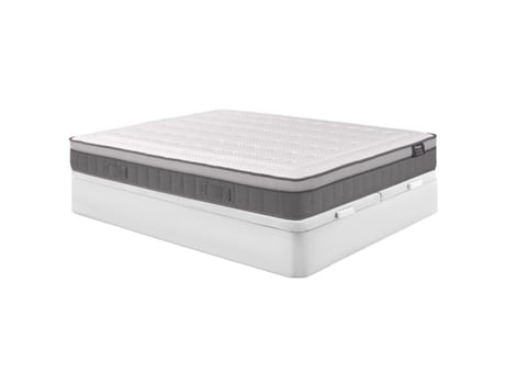 Sommier Cofre Asgard YSMÉE Tecido Branco (180x200cm)