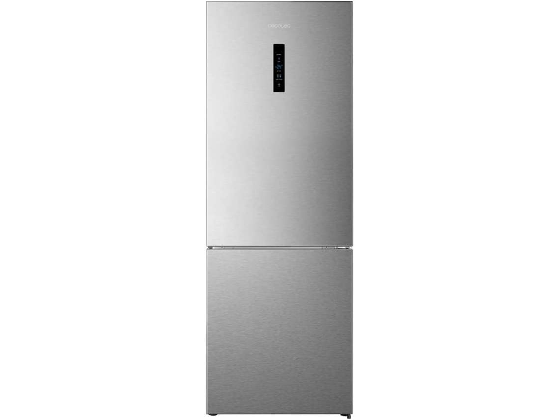 Frigorífico Combi de 2 M de Altura Por 70 Cm de Largura 495 L Classe e 39 Db Metal Cooling Total no Frost Multi Air Flow Ecrã de Contro CECOTEC