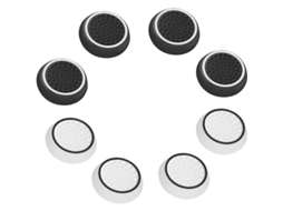 Capas de Controle Thumb Grip compatível com PS4 PS5 Xbox One Switch Pro 8 Peças