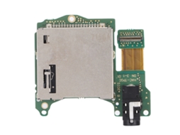 Placa Soquete Cartucho Entrada Áudio 3.5mm Switch Lite