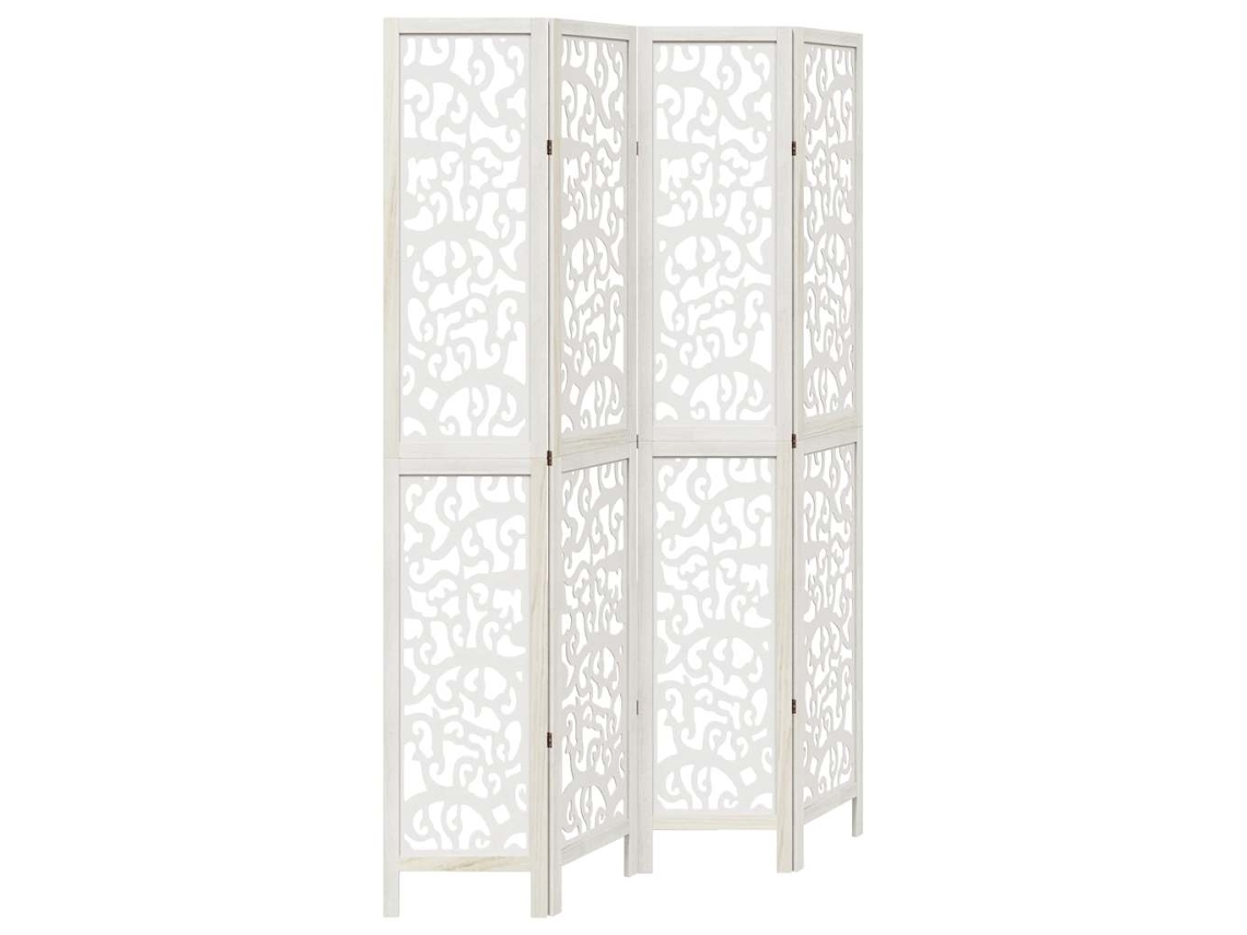 Room Divider, Room Dividers Vidaxl Branco Madeira (40 X 220 Cm)