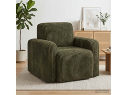 Vidaxl Poltrona Verde Cordão