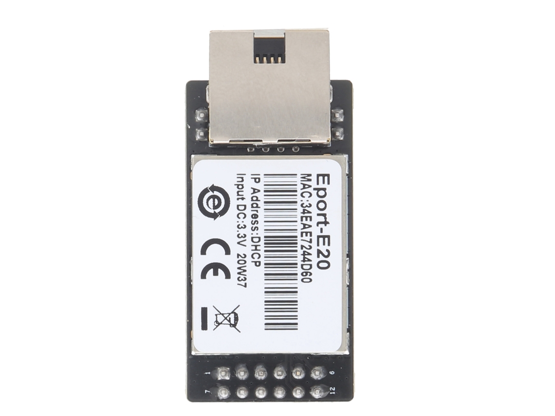 Laxiscreed Serial Para Ethernet Module Com Suporte Freertos E Conector Rj45 A Ttl