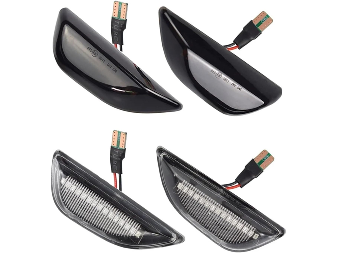 Piscas De Led Para Buick Encore 2013-2020, 2 Peças, Marcador Lateral Dinâmico De Led, Piscas Dinâmicos 2 Peças Fumê