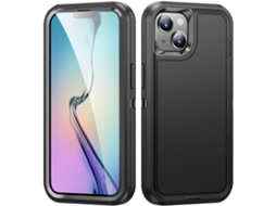 Capa De Tpu Para Iphone 15 Plus - À Prova Dágua - Resistente