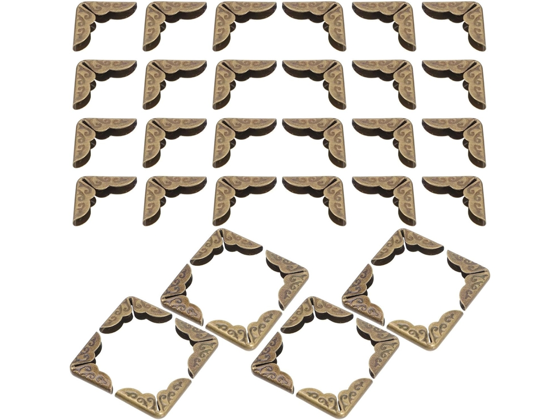 Zerodeko 100 Peças Proteções De Ângulo Para Álbum De Fotos E Scrapbooking Scrapbooking, Acabamento Alta