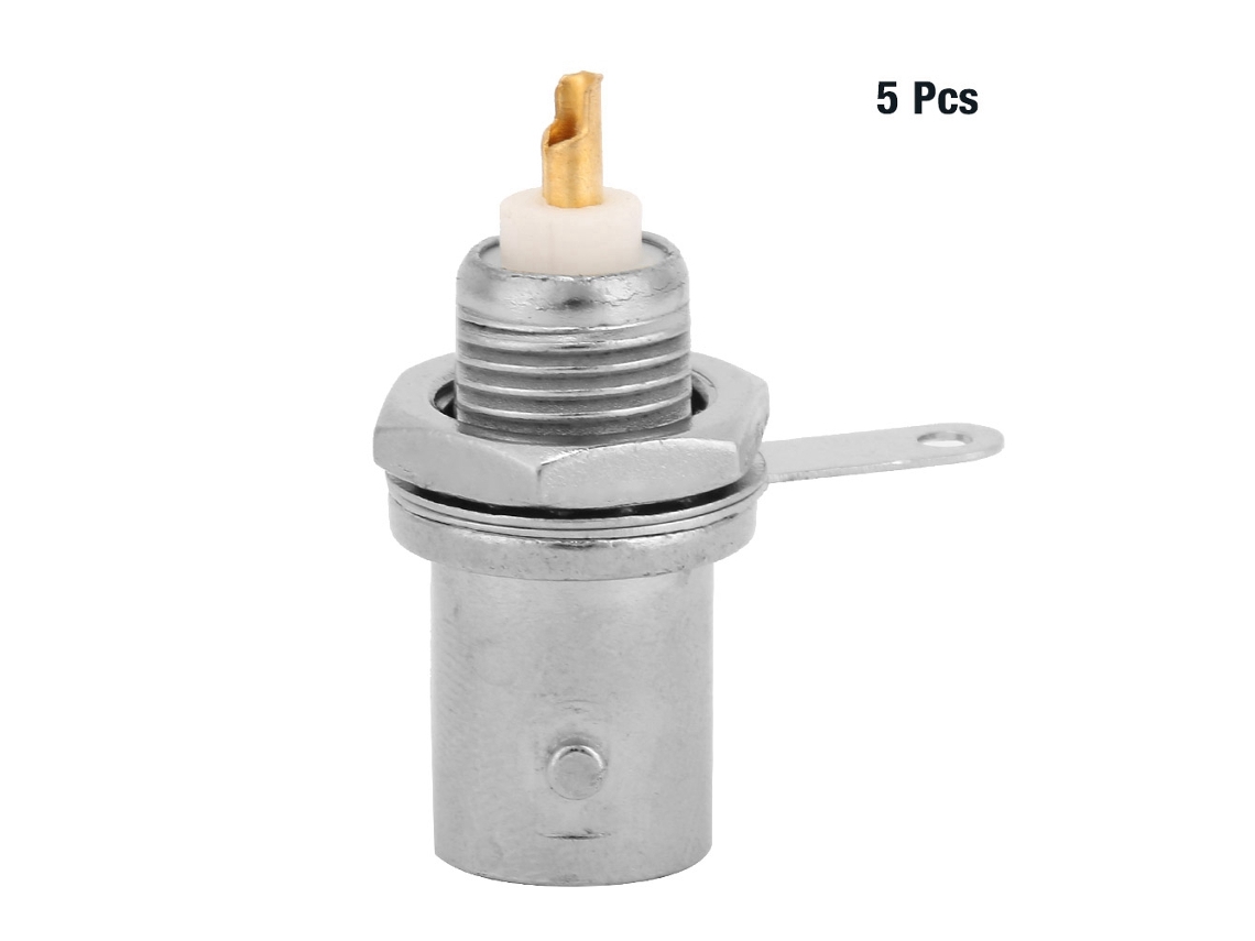 Conector Macho Bnc De Cobre Para Rf De 5 Unidades