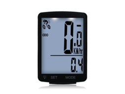 Ciclocomputador Sem Fio, Lcd, Impermeável, Retroiluminado, Velocímetro, 2,8polegadas
