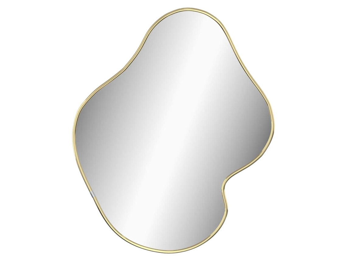 Wall Mirror, Wall Mirrors Vidaxl Ouro Vidro (60 X 50 Cm)