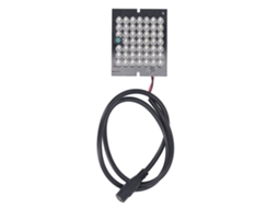 Placa de Luz Infravermelha LED Visão Noturna 850nm 48 Perlas IR DC12V para Câmeras CCTV S/MARCA