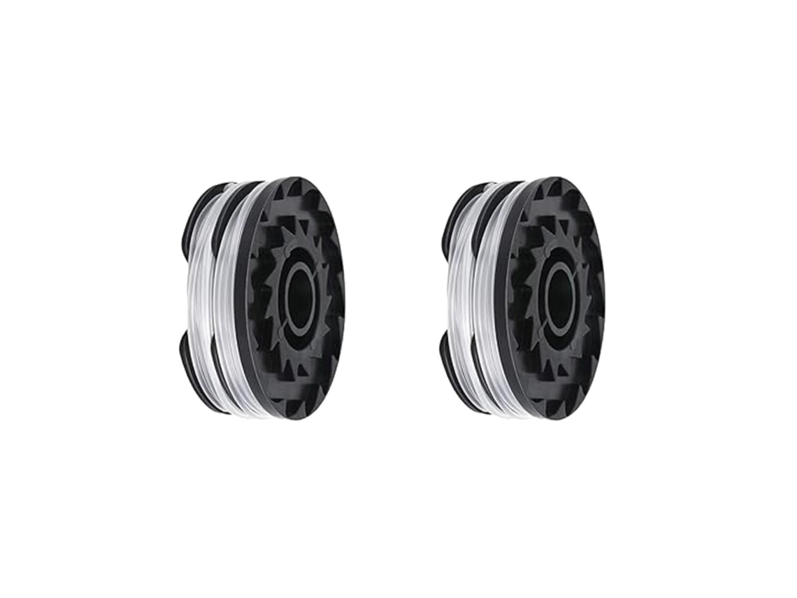 Conjunto De 2 Bobinas Para Aparador De Relva, Compatível Com Parkside Prta, Em Nylon E Abs, 6,5 Cm