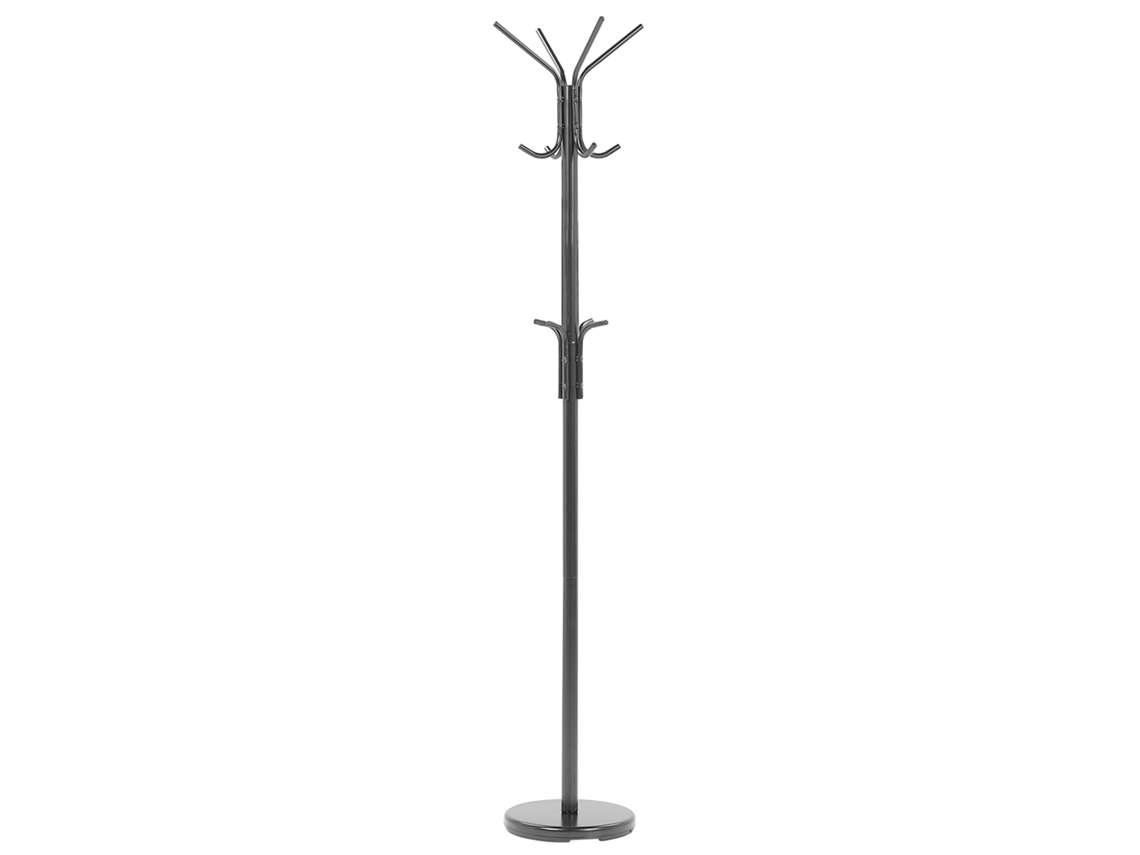 Bengaleiro BELIANI Claxton de Aço Preto 30x30x185