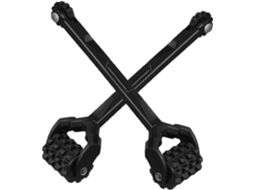 Conjunto De 2 Roletes Acústicos Cabeça Dupla Para Rodas Carro,