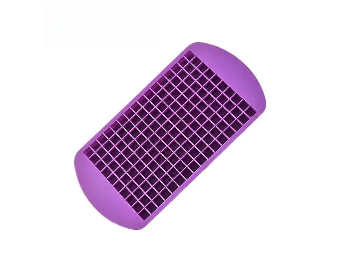 Forma De Gelo De Silicone Com 160 Compartimentos, Dobrável, Para Cubos De Gelo, Quebra-gelo, Com Grades, Pequena, Quadrada, Para Fazer Gelo.