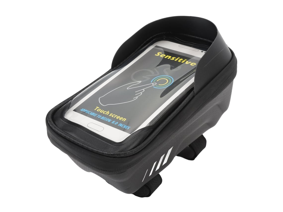2026 bolsa de Montagem de Telefone para Bicicleta Eva Tpu Resistente À Água com 2 Cintas Reflexivas para Telefones de 6.5 Polegadas