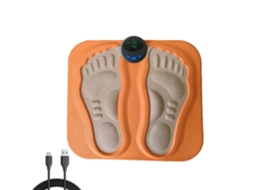 Massageador Elétrico Inteligente Para Os Pés Com Ems, Tapete De Massagem Com Pontos De Acupuntura Pulsados, Estimulador Muscular.