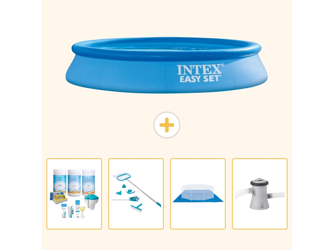Intex Piscina Easy Set Redonda - 305x61 Cm - 5-peças S20958