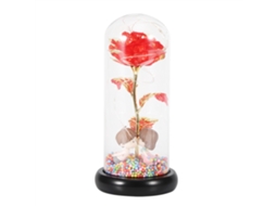 Lâmpada Led Rosa Romântica Decorativa Presente para Festas