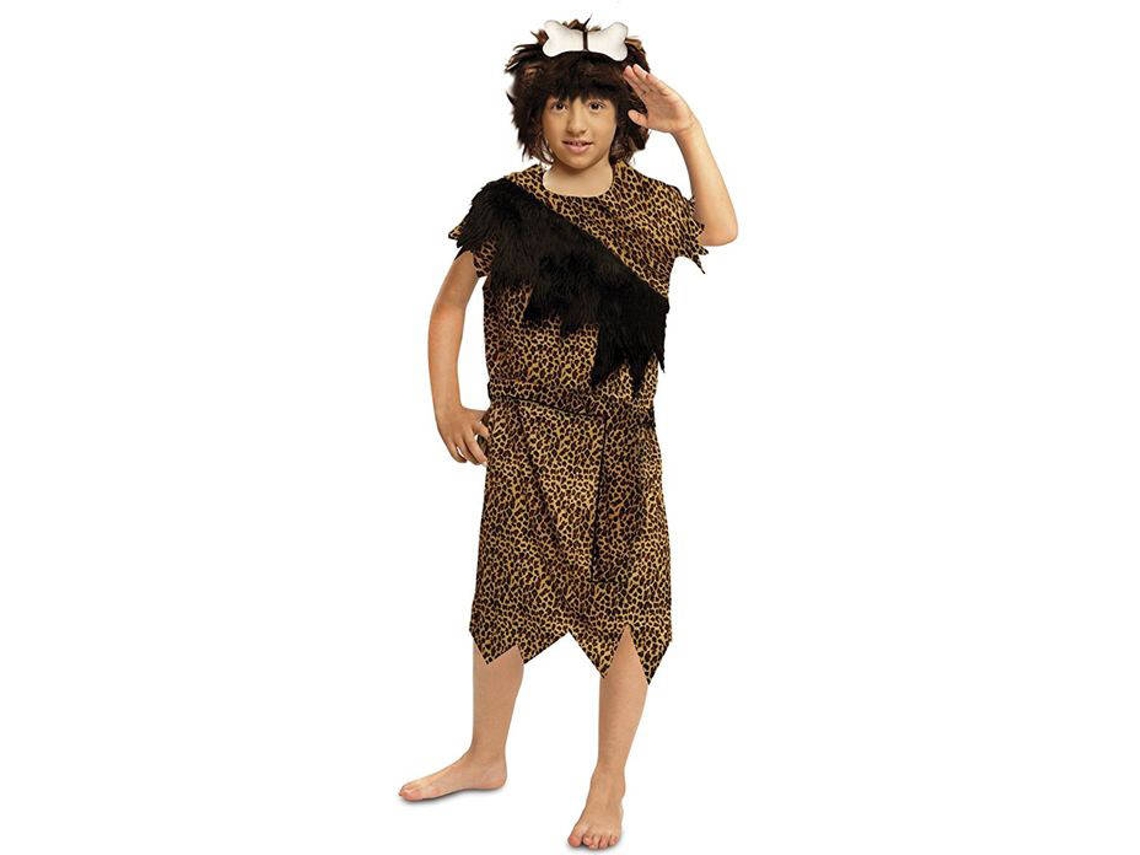 Fato de Menino VIVING Troglodita (Tam: 5-6 anos)