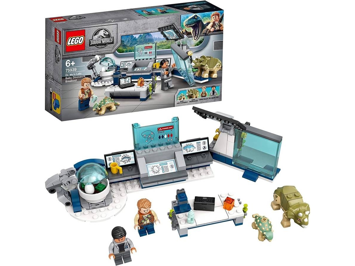 LEGO Jurassic World: Dr. Wu Laboratory - 41938 (Idade Mínima: 6 - 164 peças)