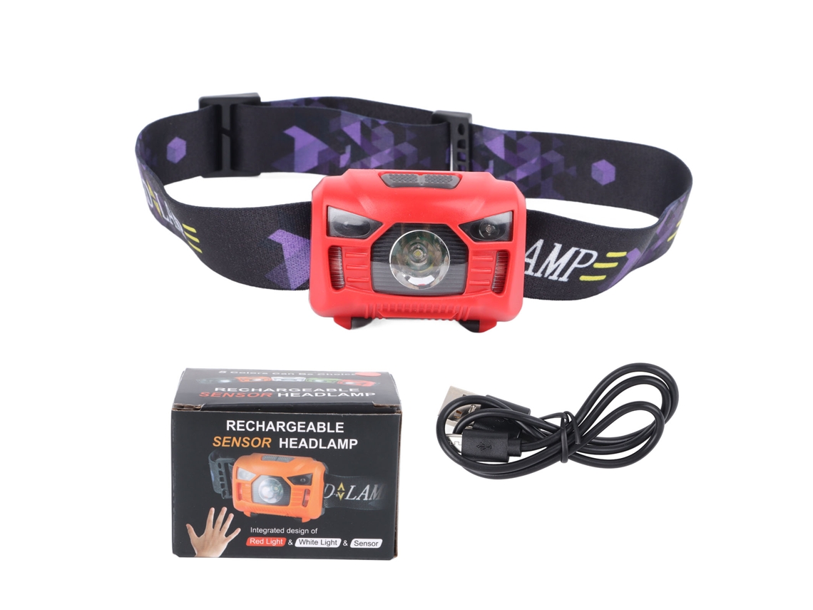 Kit de 2 lanternas BRILVIBERA, recarregáveis, sensor de movimento