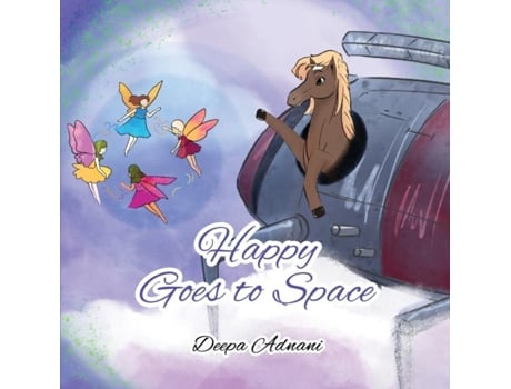 Livro Happy Goes To Space de Deepa Adnani (Inglês)