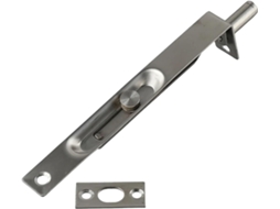 Fechaduras De Segurança Embutidas Aço Inoxidável 15cm 6 Polegadas Com Trinco Preto Portas