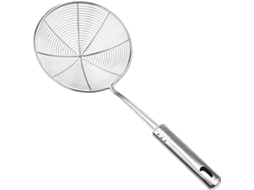 Coador Escavadeira Concha Versátil Em Aço Inoxidável Para Cozinhar E Fritar (15 Cm)