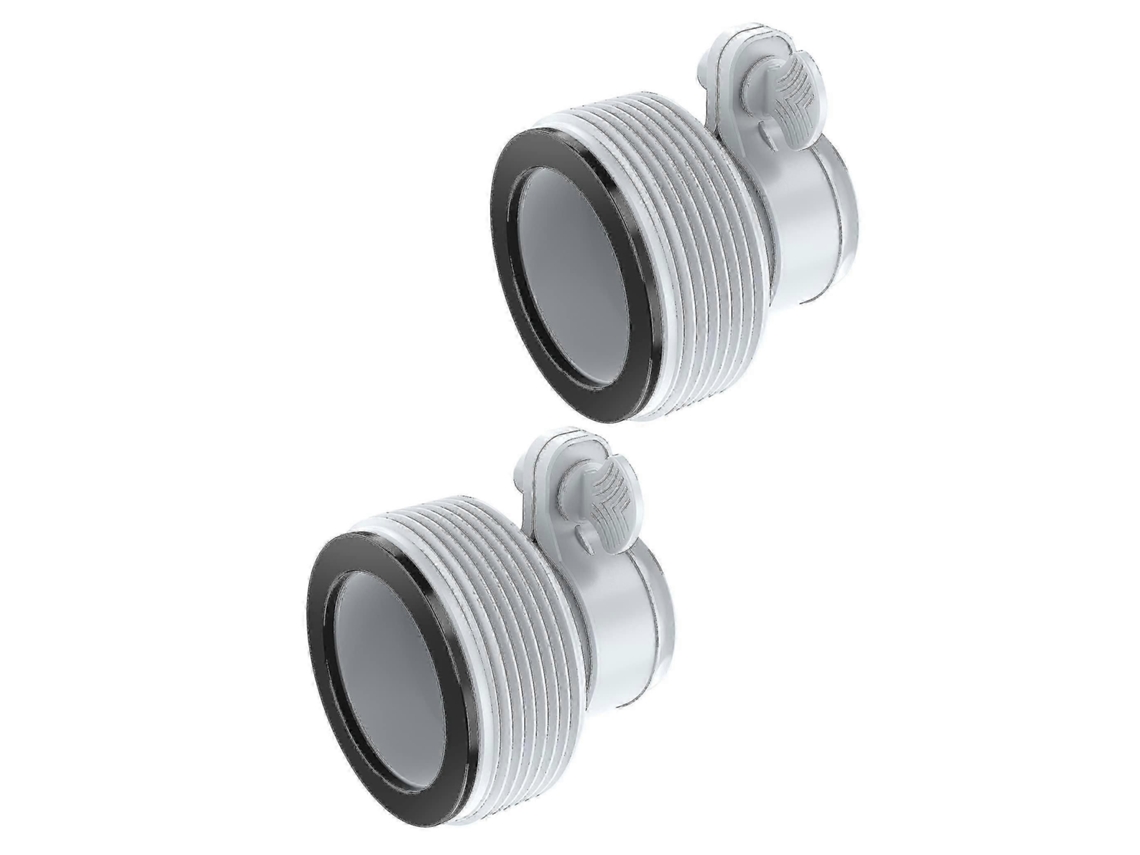 Kit De Adaptador Para Mangueira De Piscina (pacote Com 2)