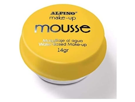 Maquillaje Tarro Mousse Amarillo Para Carnavales O Halloween Dl000167 Masatsp19