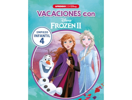 Livro Vacaciones Con Frozen Ii (Libro Educativo Disney Con Actividades) de Disney (Espanhol)