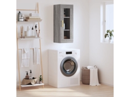 Vidaxl Armário De Parede 34,5x34x90 Cm Cinzento Sonoma