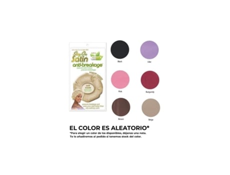 Boné de cetim anti-quebra grande 7637 Stay On Satin