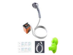 Chuveiro Elétrico Recarregável, Portátil, Para Camping, Caminhadas E Viagens, Laranja PENGDSJE