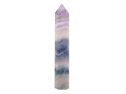 Pilar De Cristal De Fluorita Colorida Para Cura E Meditação